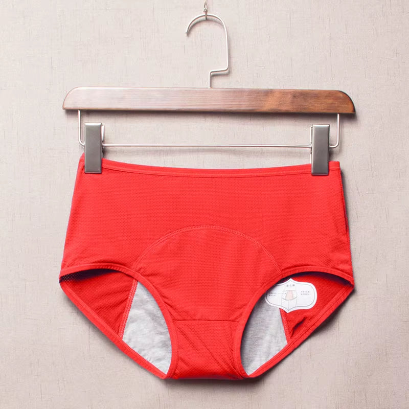 Leak Proof Menstrual Period Panties Women Underwear Physiological Pants Cotton Seamless Briefs High Waist Female Dropshiping